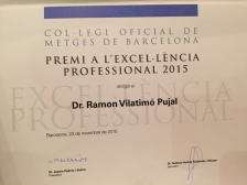 Premi Professional d'Excel·lència en Medicina d'Atenció Primària al Dr. Vilatimó
